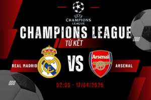 Nhận định cuộc chiến Real Madrid vs Arsenal lúc 02:00 ngày 17/04